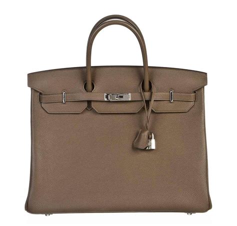 Hermès Birkin 40 Taupe PHW 